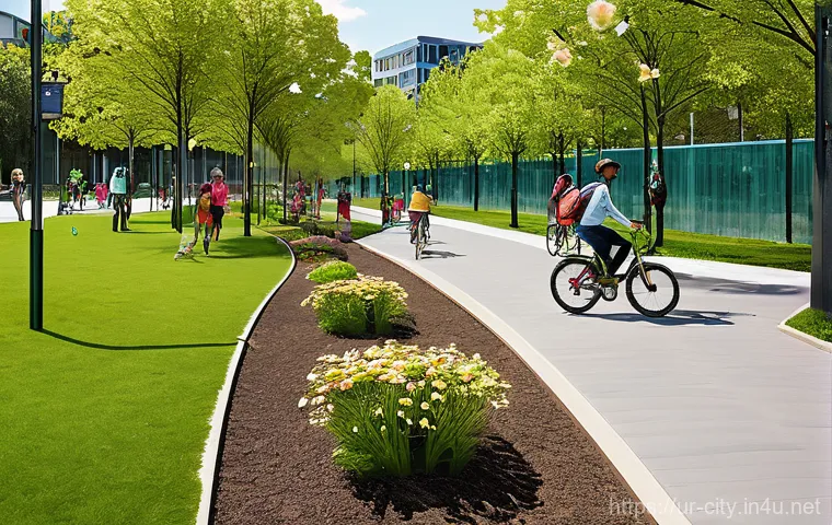 도시계획 업무에서의 팀워크 중요성 - **Prompt 2: Smart City Integration for Daily Life**
    "A bustling, futuristic cityscape at dusk, i...