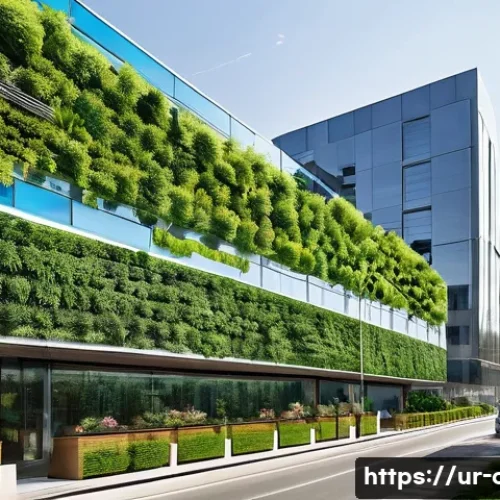 Home 28 도시계획 전문가 인터뷰 내용 - **A Harmonious Smart City with Green Infrastructure:**
"An aerial, high-angle shot of a bustling...