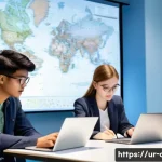 도시계획 자격증 시험을 위한 스터디 그룹 - **Prompt 1: Dynamic Urban Planning Study Session**
    "A diverse group of five university students,...